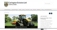 Desktop Screenshot of carington.co.uk